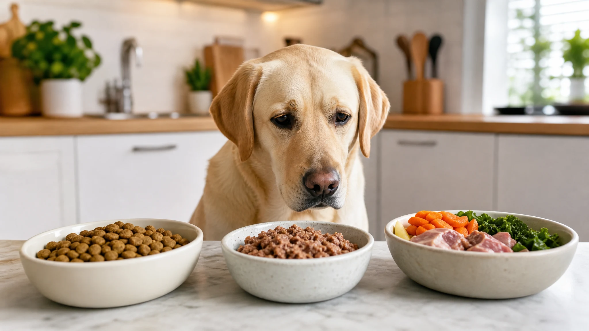 Wet vs Dry vs Fresh Food for Labs